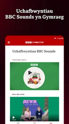 BBC Cymru Fyw android App screenshot 2