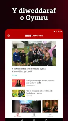 BBC Cymru Fyw android App screenshot 5